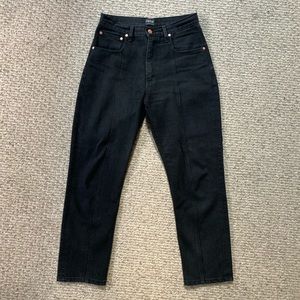 Esby Lindsey Jean Washed Black Cotton Denim 28